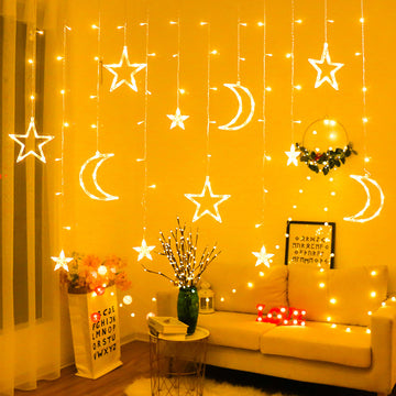 Baby Room LED String Lights – Starry Curtain Flashing Decorative Lights for Nursery & Bedroom
