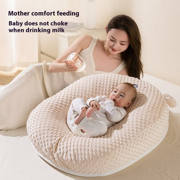 Newborn Nursing Support Pillow – Anti-Choke Incline Wedge for Feeding & Sleep