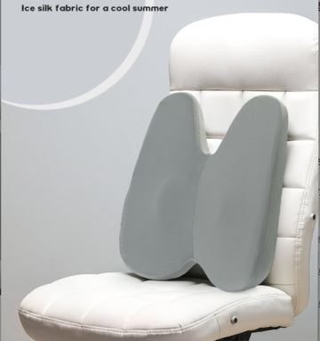 Ergonomic Maternity Lumbar Support Cushion – Memory Foam Backrest Pillow for Pregnancy & Postpartum Comfort